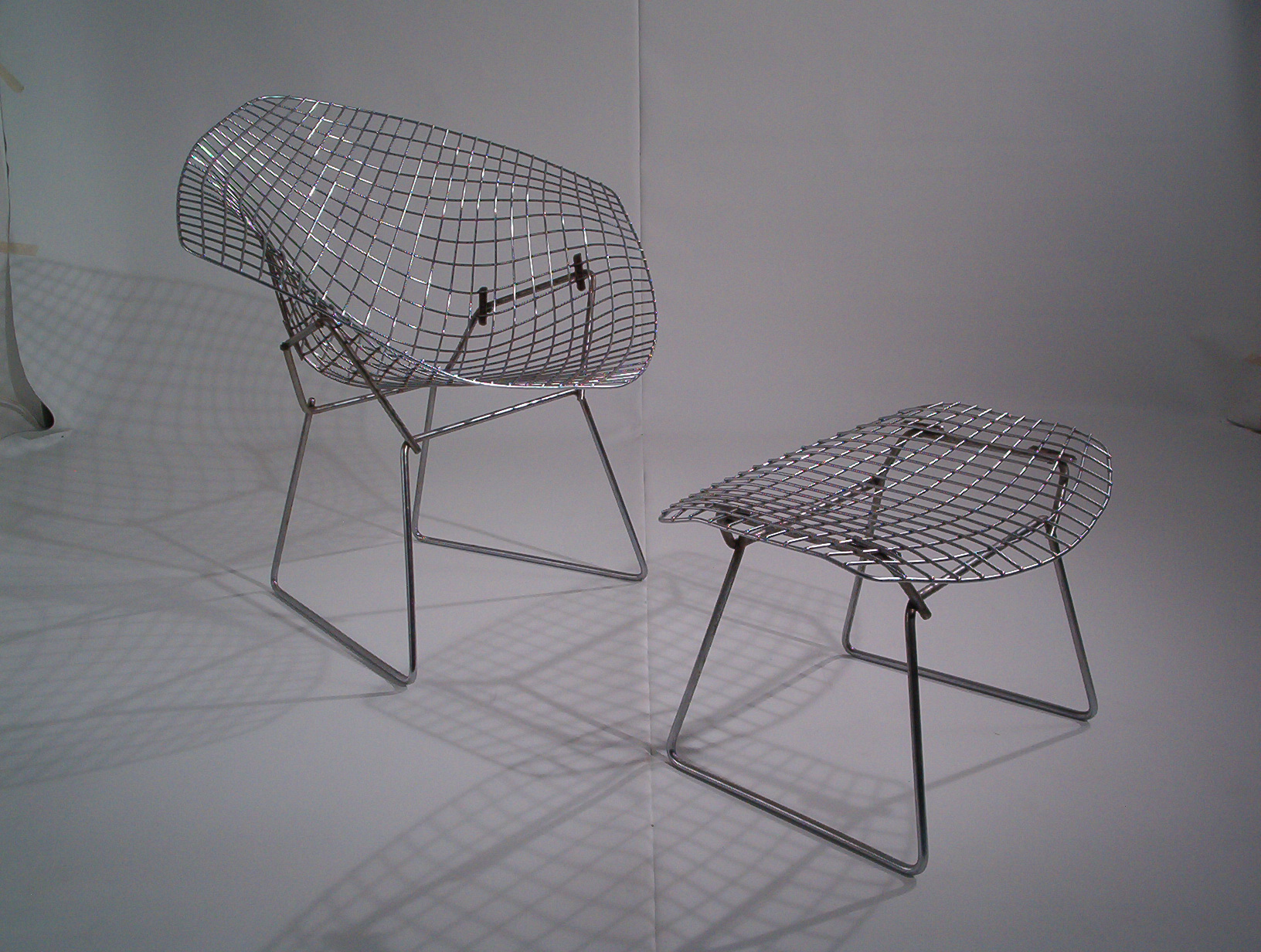 sillón diamond de harry bertoia